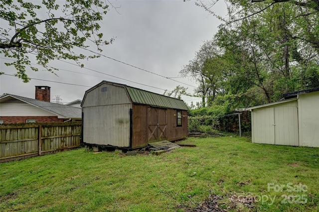 110 Maplewood Knoll Dr, East Flat Rock, NC 28726 - view of shed featuring fence