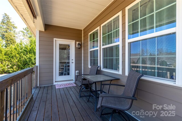246 Sweet Briar Dr, Fort Mill, SC 29707 - deck featuring covered porch