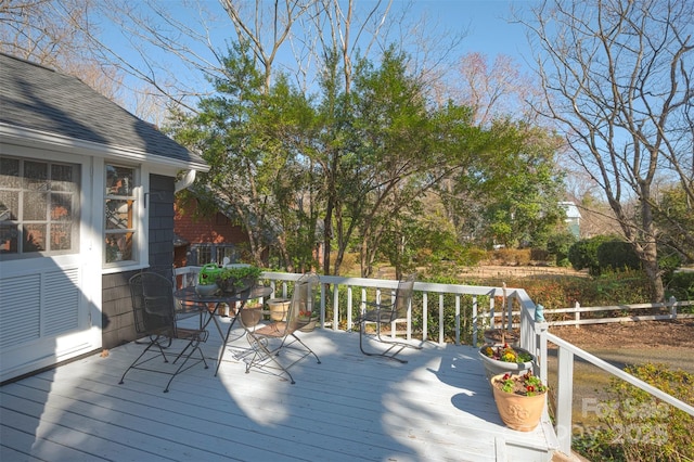 view of deck