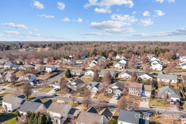 birds eye view of property featuring a residential view