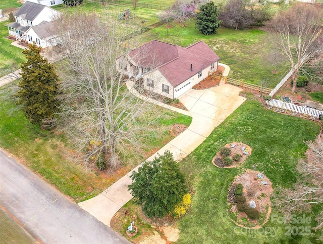 1278 Gracebrook Dr, Salisbury, NC 28147 - aerial view of property and surrounding area