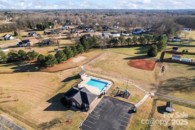 1278 Gracebrook Dr, Salisbury, NC 28147 - bird's eye view of a pool area