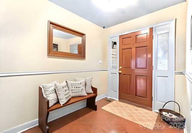 1278 Gracebrook Dr, Salisbury, NC 28147 - foyer featuring wood finished floors