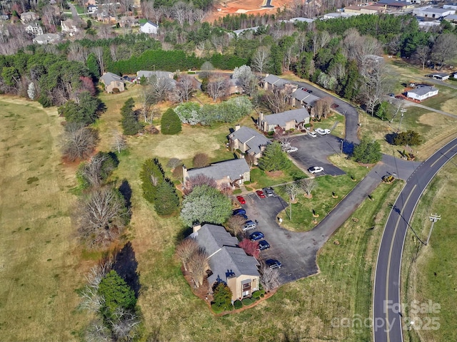 birds eye view of property featuring a residential view