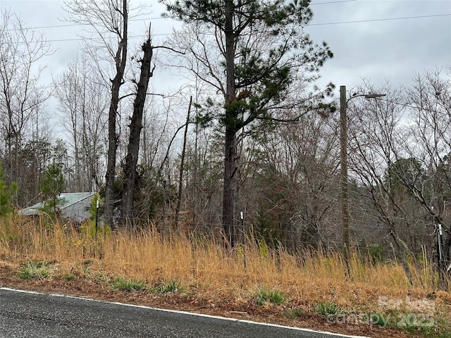 view of road