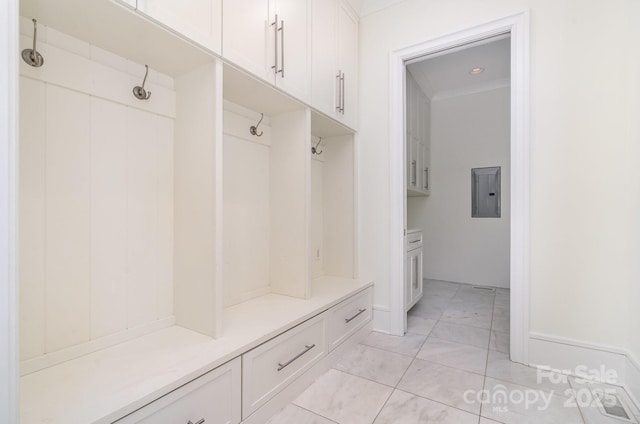 1665 Sterling Rd, Charlotte, NC 28209 - mudroom with electric panel