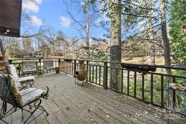 32 Fairway Rdg, Lake Wylie, SC 29710 - view of wooden deck