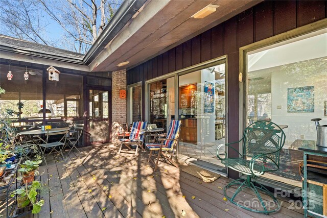 32 Fairway Rdg, Lake Wylie, SC 29710 - view of wooden deck