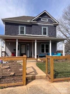 view of front of house with a porch