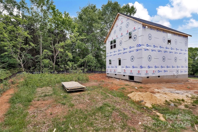 5005 County Home Rd, Conover, NC 28613 - view of side of property featuring crawl space