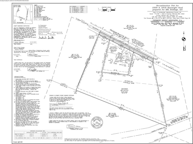 10516 Hambright Rd, Huntersville, NC 28078 - survey map / technical document