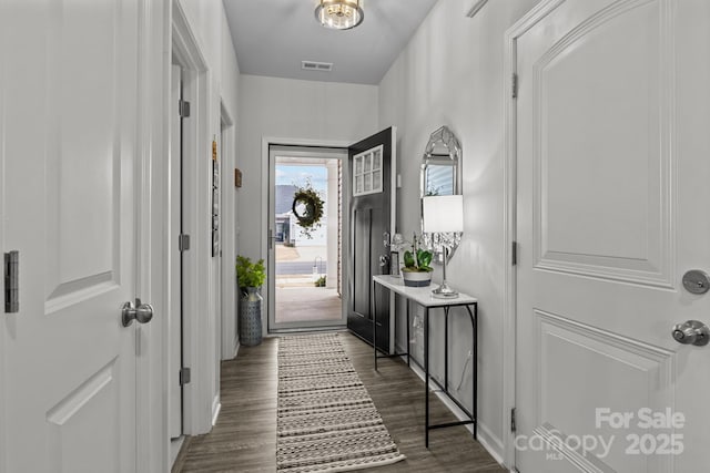 7172 Indigo Way, Denver, NC 28037 - doorway with dark wood-style floors