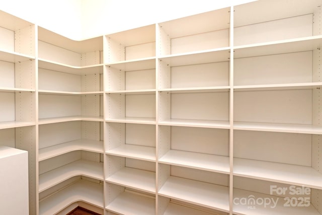view of pantry