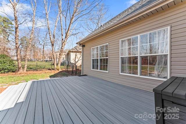 4858 Sagittarius Cir, Denver, NC 28037 - wooden terrace featuring fence