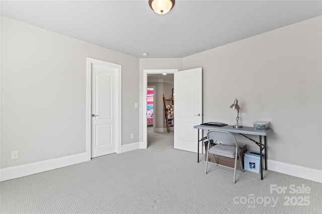 4858 Sagittarius Cir, Denver, NC 28037 - office area featuring light colored carpet and baseboards