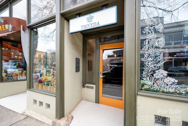 32 Broadway St Unit 330, Asheville, NC 28801 - entrance to property with stucco siding