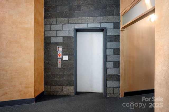32 Broadway St Unit 330, Asheville, NC 28801 - elevator featuring carpet