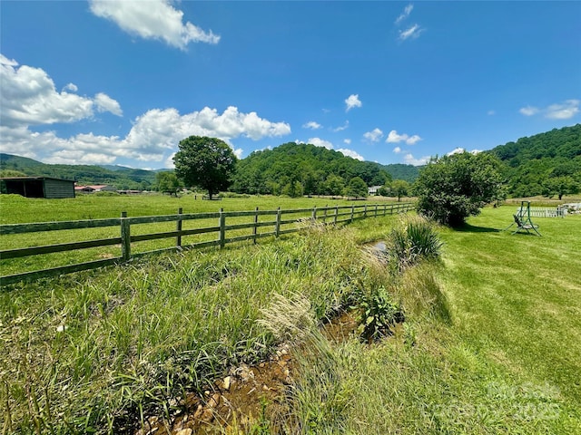 122 Church Hollow Rd, Boone, NC 28607 - view of yard featuring a view of rural / pastoral area