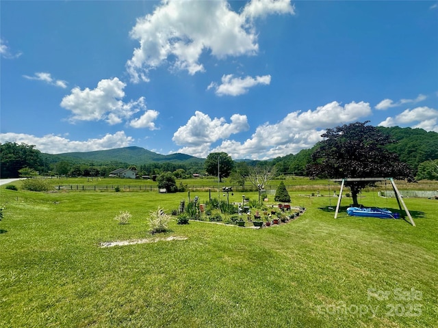 122 Church Hollow Rd, Boone, NC 28607 - view of yard with a view of countryside and a mountain view