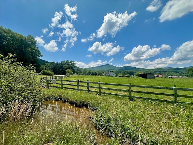 122 Church Hollow Rd, Boone, NC 28607 - mountain view featuring rural landscape and agricultural land