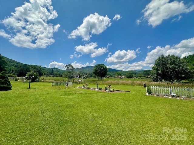 122 Church Hollow Rd, Boone, NC 28607 - view of yard with a view of countryside and a mountain view