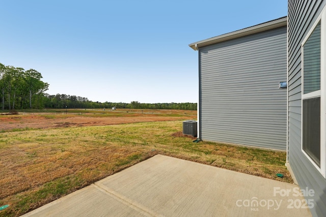 1305 31st St NE, Conover, NC 28613 - exterior space with a patio, a rural view, and cooling unit