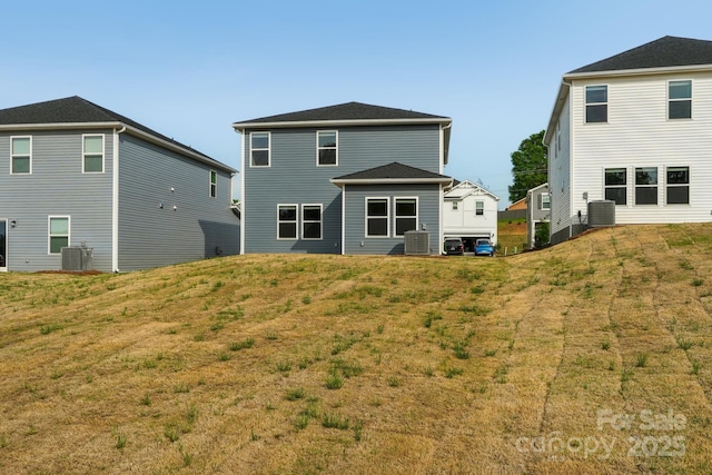 1305 31st St NE, Conover, NC 28613 - back of property with cooling unit