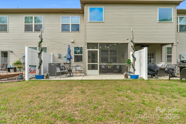 6021 Sweetbay Ln, Indian Land, SC 29707 - back of house with a patio and a yard