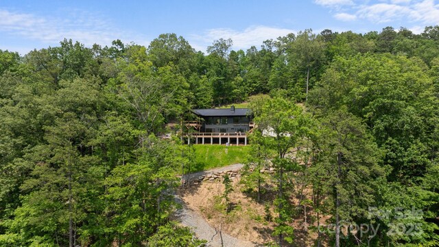 192 Lakeview Trl, Bryson City, NC 28713 - view of subject property featuring a forest