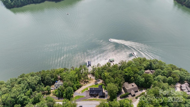192 Lakeview Trl, Bryson City, NC 28713 - aerial view of a large body of water