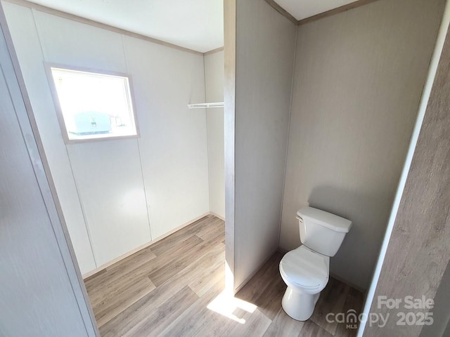 22 Mcgee Hill Rd, Fairview, NC 28730 - bathroom with toilet and wood finished floors