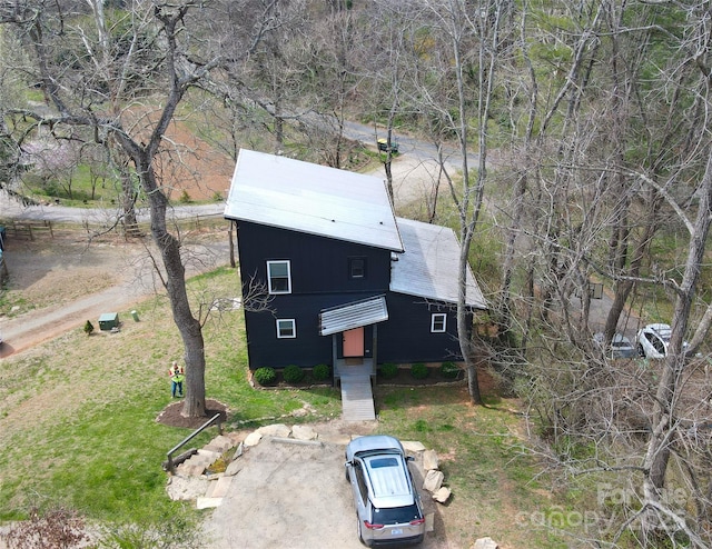 drone / aerial view