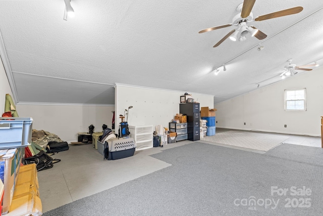 117 Pine Bluff Dr, Mooresville, NC 28117 - garage featuring ceiling fan