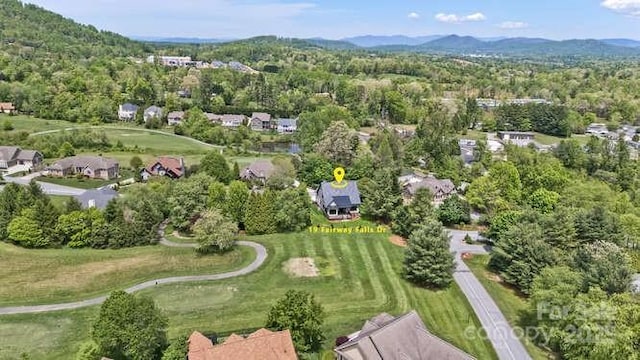 birds eye view of property featuring a residential view