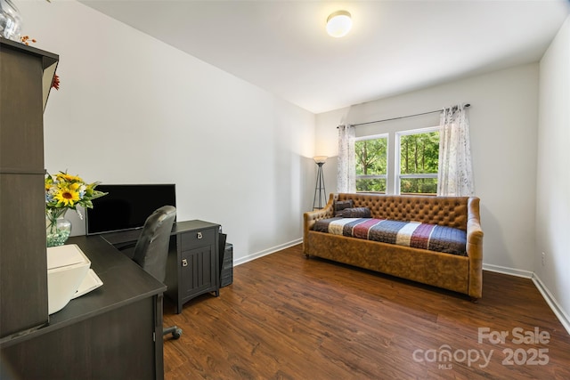 352 Nantucket Way, Rock Hill, SC 29732 - office featuring dark wood-style floors and baseboards