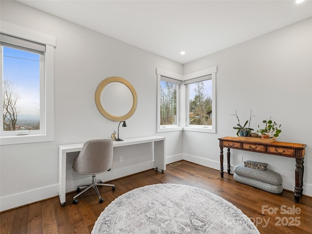 322 Windswept Dr, Asheville, NC 28801 - office space featuring recessed lighting, baseboards, and a wealth of natural light