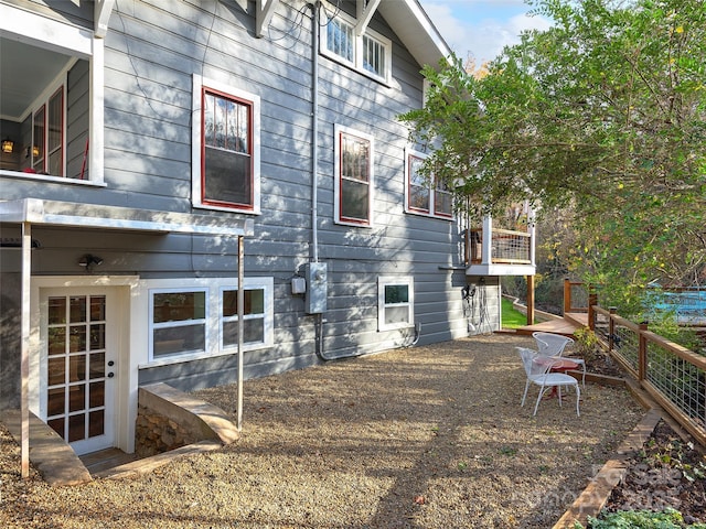 view of home's exterior