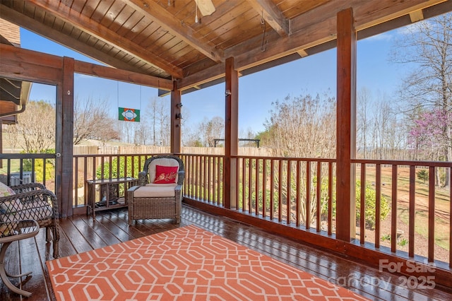 view of deck