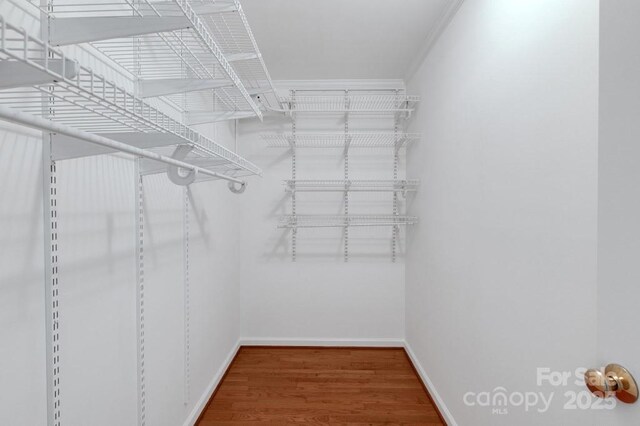2750 Morgan Rd, Gold Hill, NC 28071 - spacious closet featuring wood finished floors