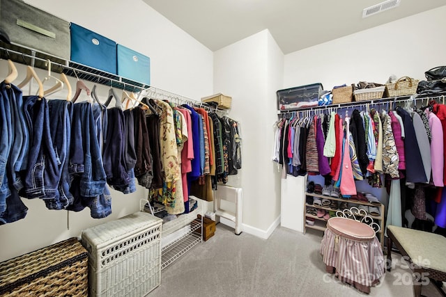 3097 Arches Bluff Cir, Lancaster, SC 29720 - walk in closet with visible vents and carpet