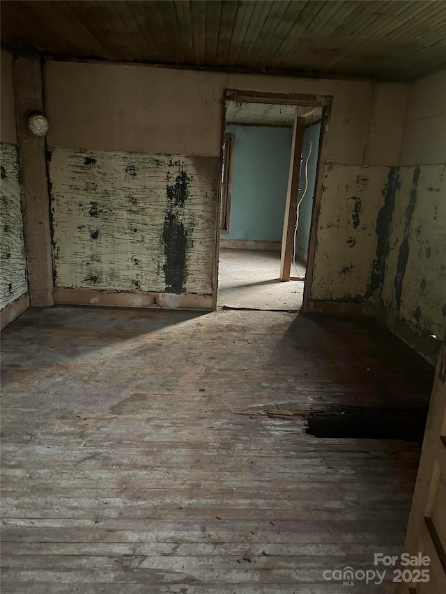 1128 Rosehill Dr, Lincolnton, NC 28092 - unfurnished room with wood ceiling
