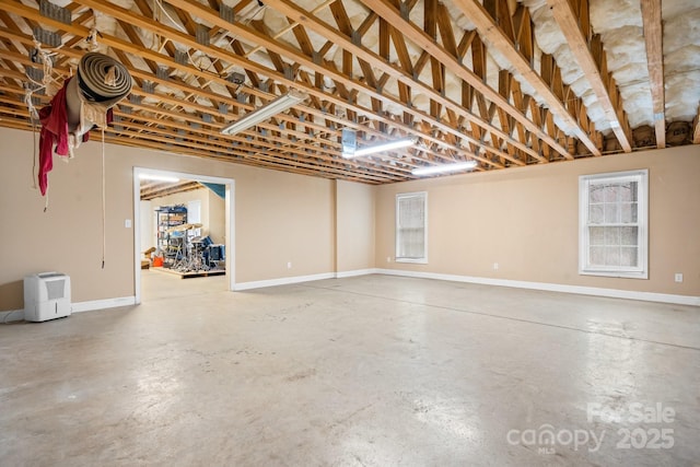 1263 Waterford Dr, Hickory, NC 28602 - garage featuring baseboards