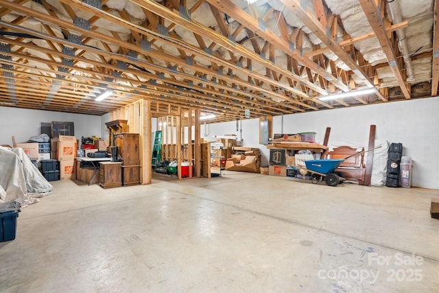 1263 Waterford Dr, Hickory, NC 28602 - basement featuring electric panel