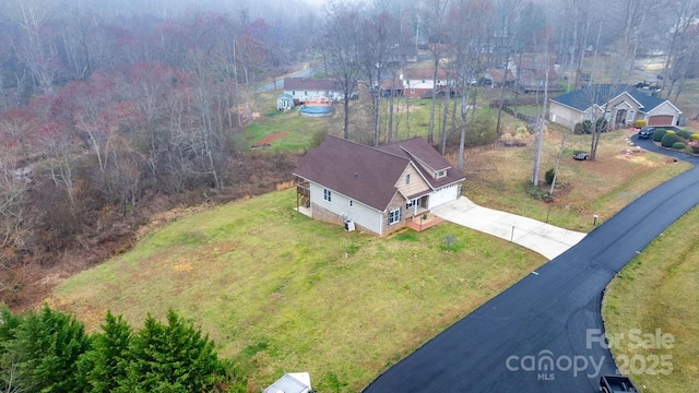 1263 Waterford Dr, Hickory, NC 28602 - aerial perspective of suburban area