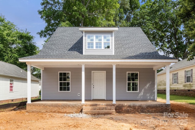 341 Bynum Ave, Rock Hill, SC 29732 - view of front of house featuring covered porch and roof with shingles
