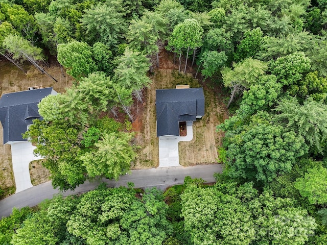 605 Knob Rd, Pisgah Forest, NC 28768 - view from above of property