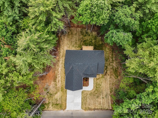 605 Knob Rd, Pisgah Forest, NC 28768 - view from above of property