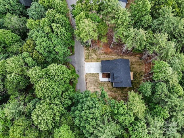 605 Knob Rd, Pisgah Forest, NC 28768 - view from above of property