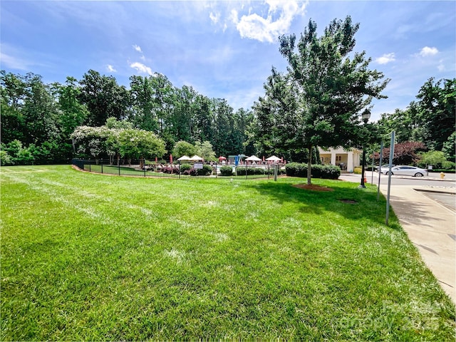 8212 Merryvale Ln, Charlotte, NC 28214 - view of green lawn featuring view of scattered trees