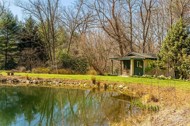property view of water